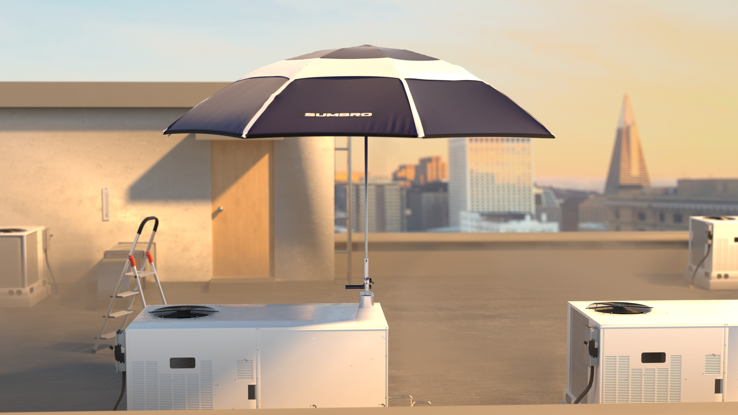 Sumbro Magnetic On/Off Umbrella - 600lbs+ | Wind-Tested | UV-Resistant